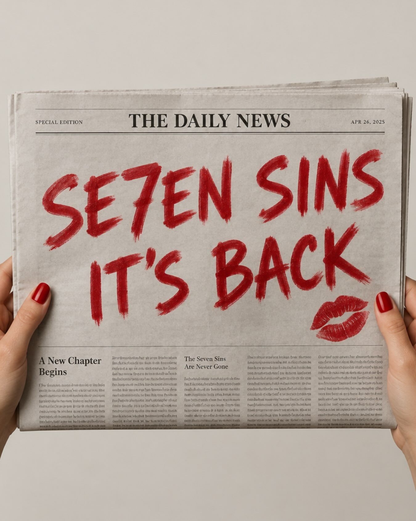 SE7EN SINS is back